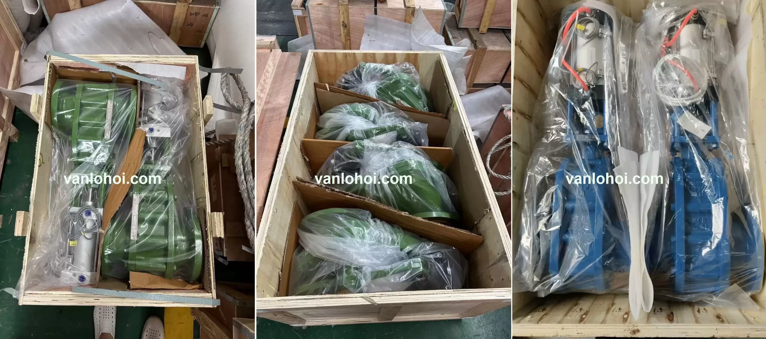 van cửa gốm ceramic dual gate valve for fly ash cho đường tro bay