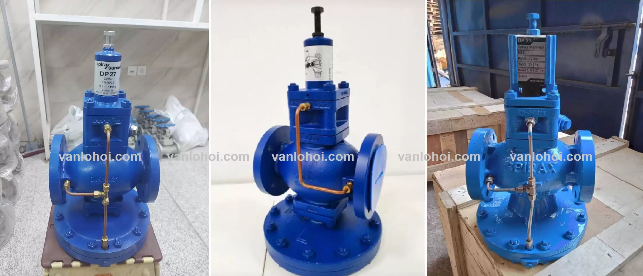 Van giảm áp hơi Spirax sarco 25P DP27